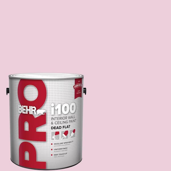 BEHR PRO 1 gal. #M130-2 Creamy Freesia Dead Flat Interior Paint (2)