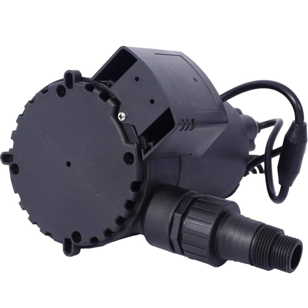 Unbranded 1/3 HP Automatic Swimming Pool Cover Pump 120 V Submersible with 3/4 Check Valve Adapter 2500 GPH Water Removal (2)