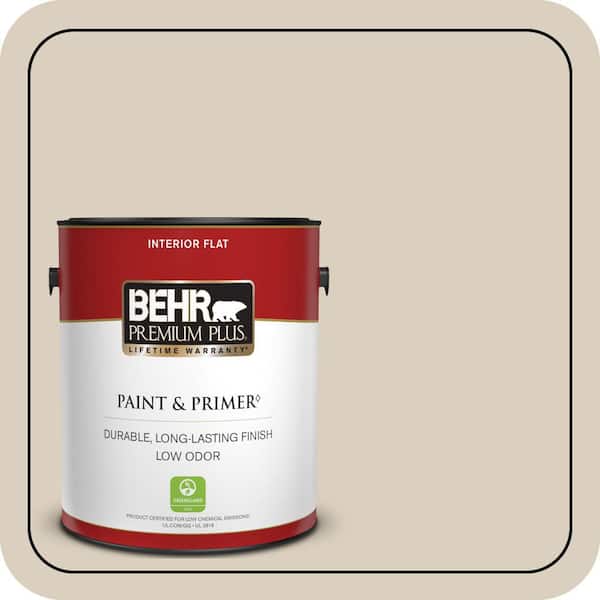 BEHR PREMIUM PLUS #BWC-25 Sandy Clay Enamel & Primer Color Sample (3)