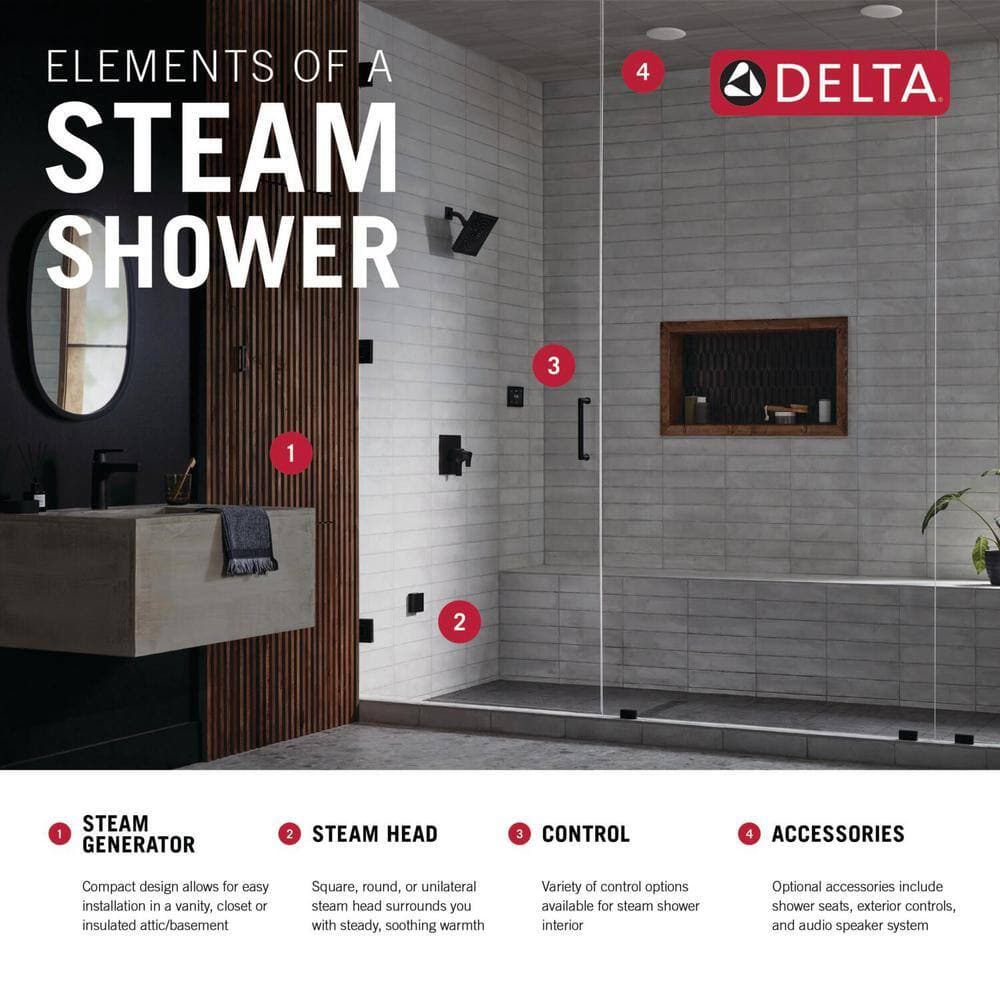 Delta Simple Steam s Steam Generator Lumi Coat Chrome (4)