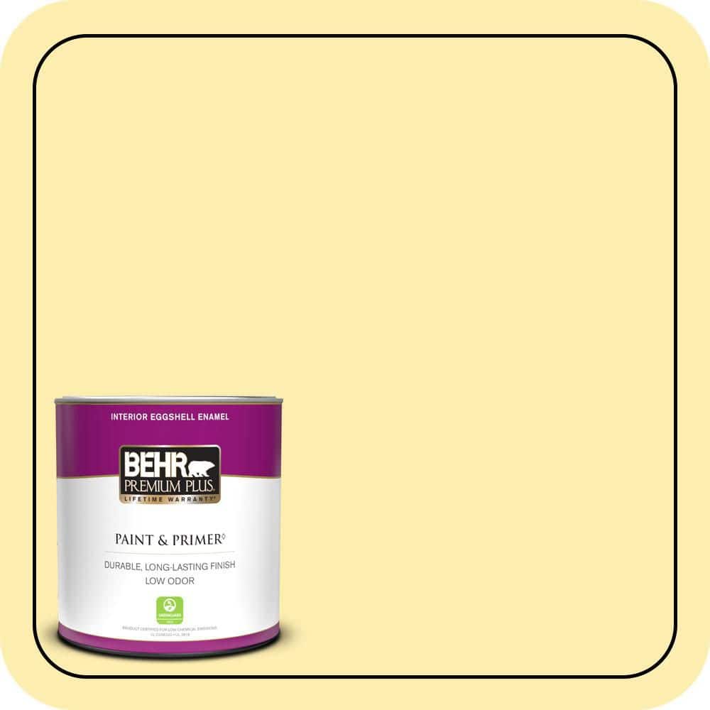 BEHR PREMIUM PLUS #ICC-50 Joyous Enamel Low Odor & Primer (1)