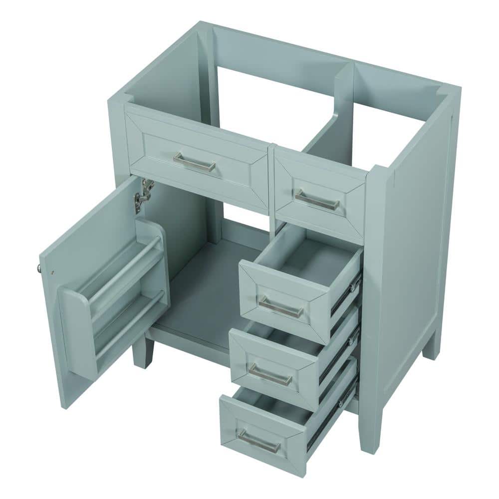 Adrinfly 29.52 in. W 17.71 in. D 35 in. H Bath Vanity Cabinet without Top (4)