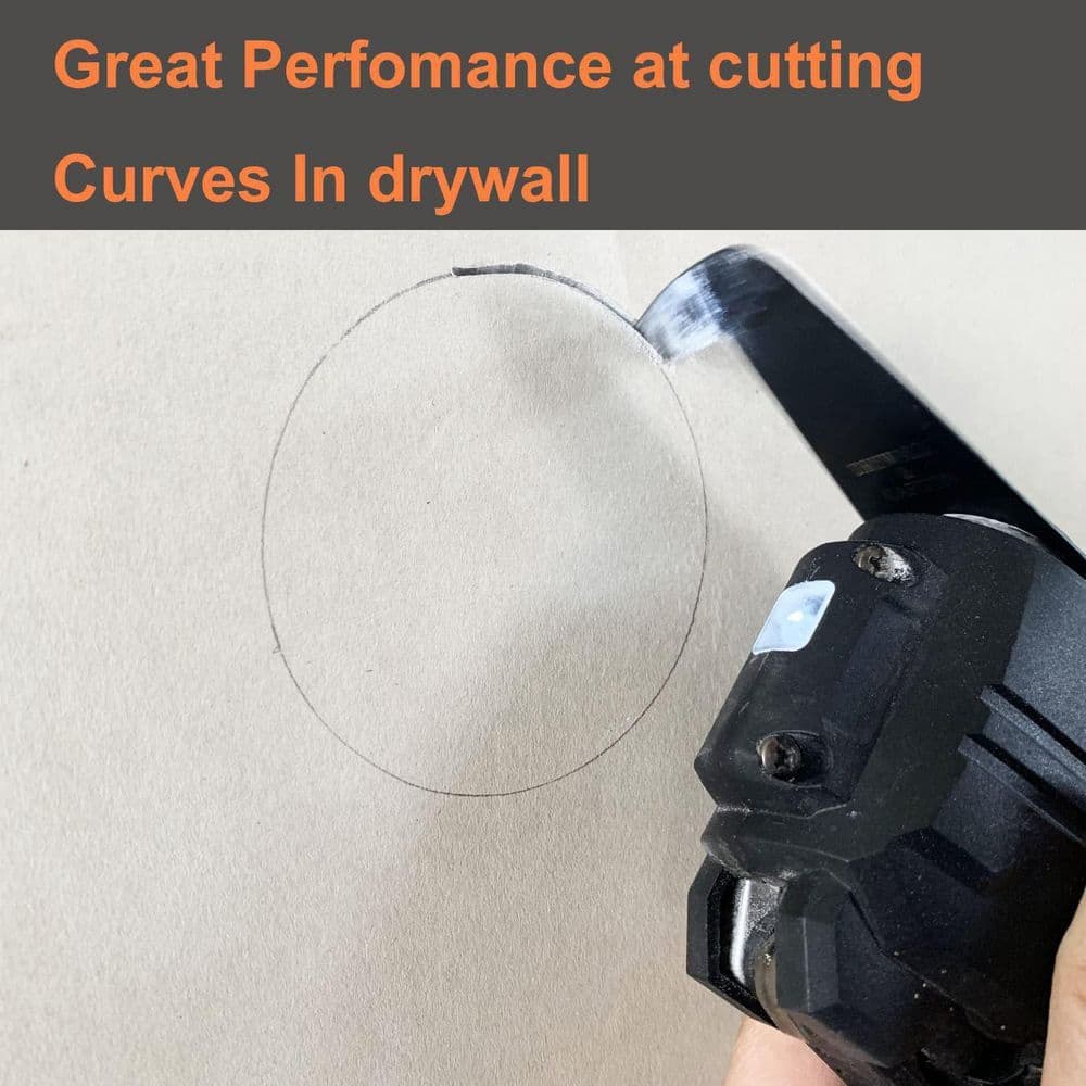 Unbranded Jab Saw Oscillating Tool Drywall Blades with Piercing Tip Design 4 Pack for Precise Recessed Cuts in Drywall (3)
