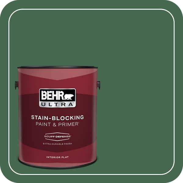 BEHR PREMIUM PLUS #M410-7 Perennial Green Enamel & Primer Color Sample (2)