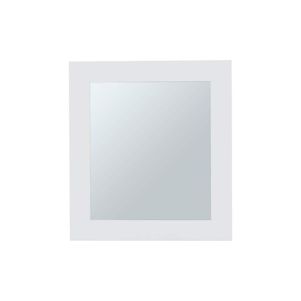cadeninc 18.6 in. W x 5.7 in. D x 20.5 in. H White Wall Mount Bathroom Storage Cabinet with Mirror Door and 2 Shelves (1)