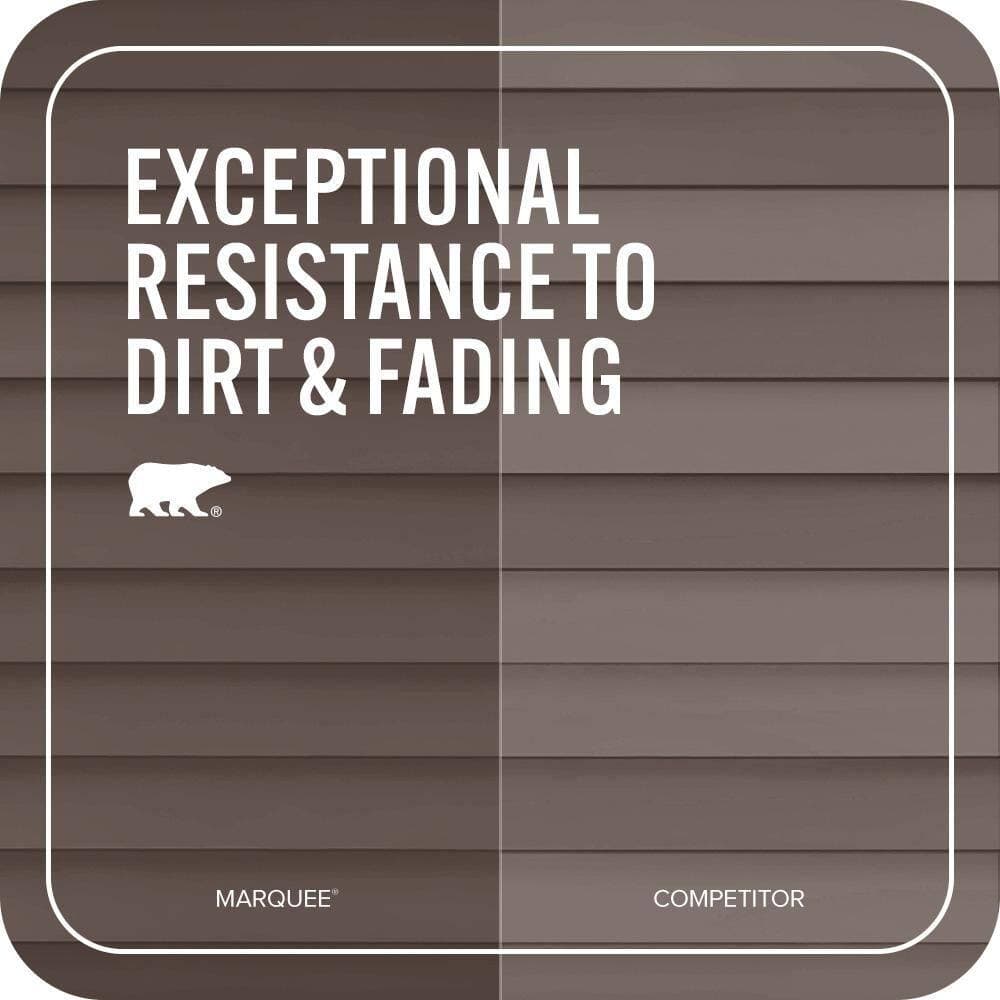 BEHR MARQUEE 1 gal. #S-G-790 Bear Rug Flat Exterior Paint & Primer (4)