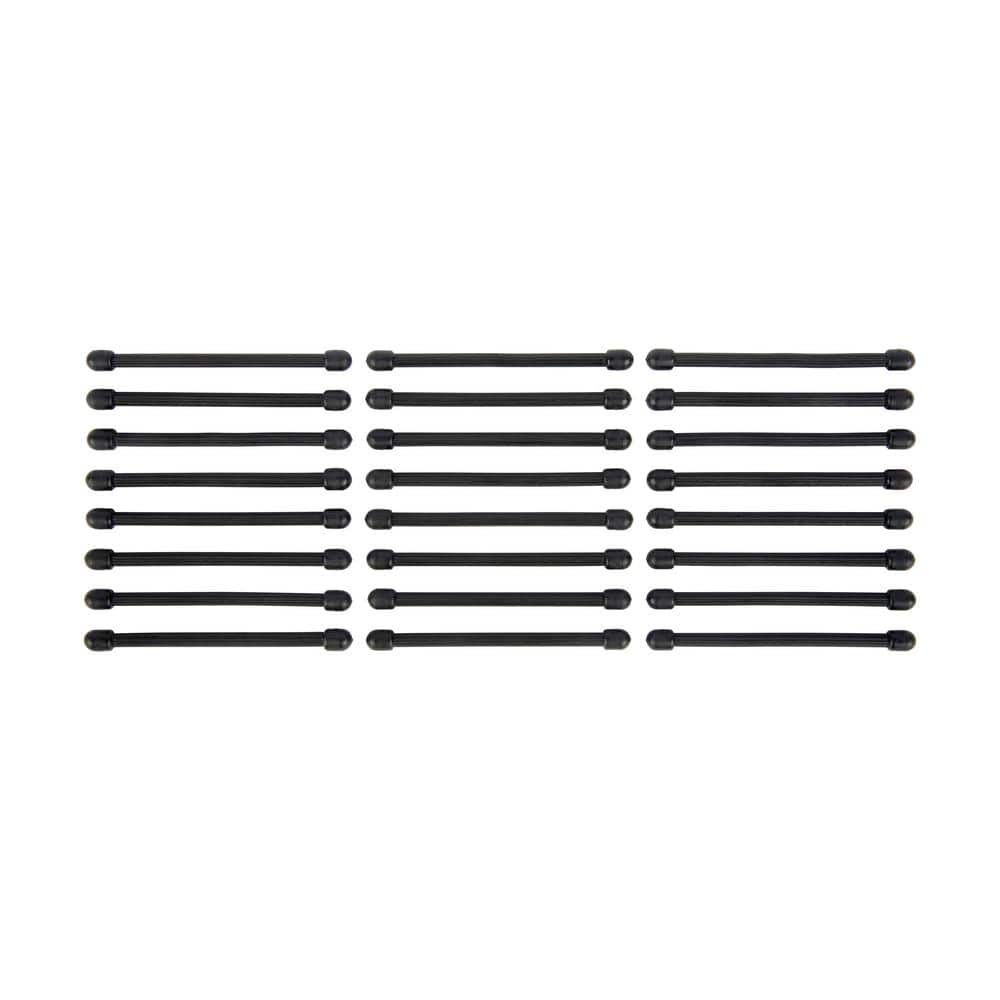 Nite Ize Gear Tie ProPack 3 in. - (24-Pack) - Black (3)