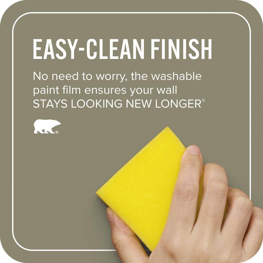 BEHR ULTRA 1 gal. #PPU8-21 Mossy Bank Extra Durable Flat Interior Paint & Primer (4)