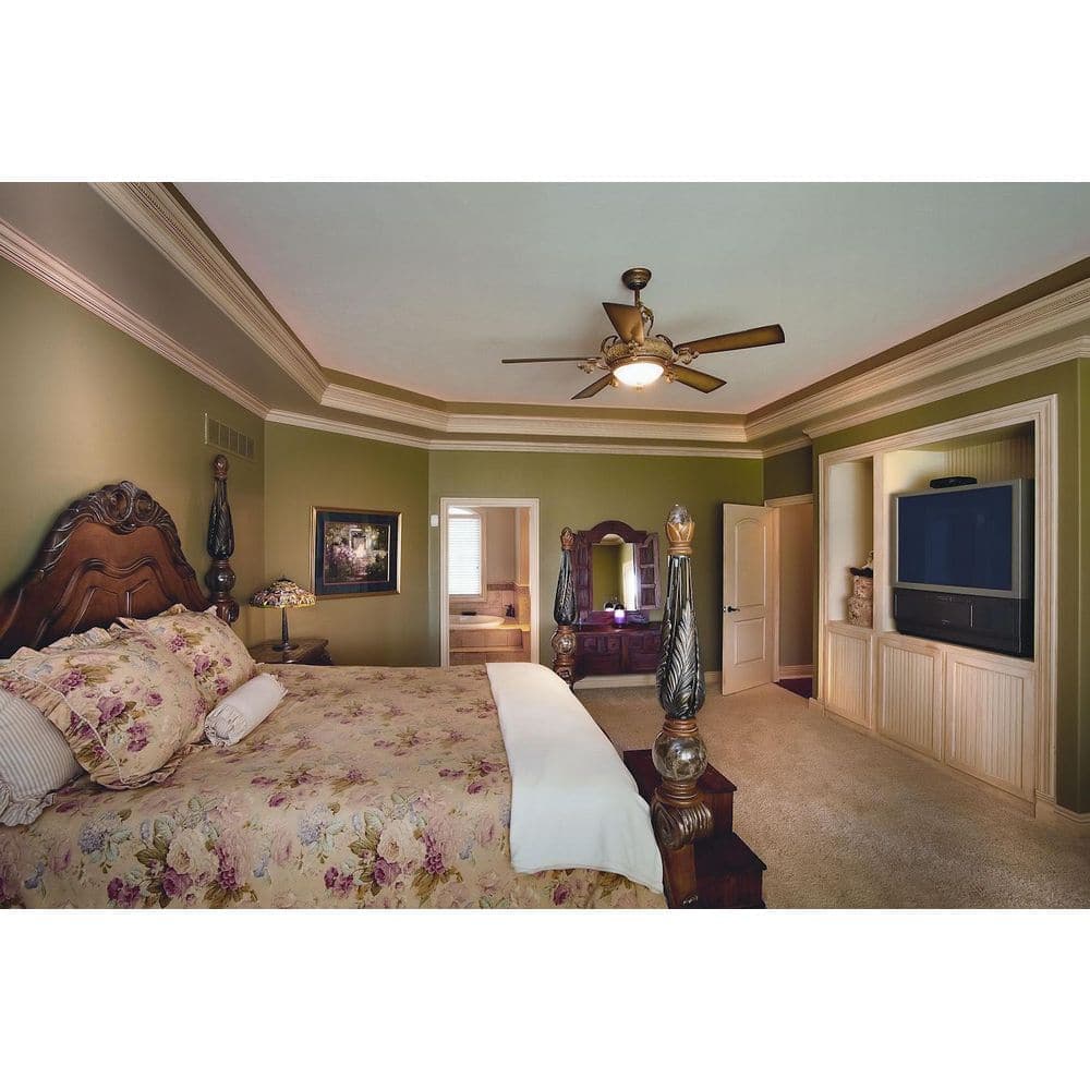 Alexandria Moulding 11/16 in. D x 11/16 in. W x 96 in. L Hemlock Wood Cove Moulding Pack (10-Pack) (3)