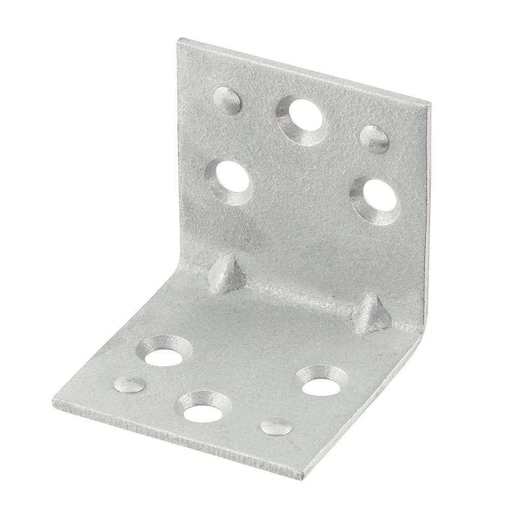 Everbilt 1.5 in. Galvanized Double-Wide Corner Brace (2-Pack) (2)
