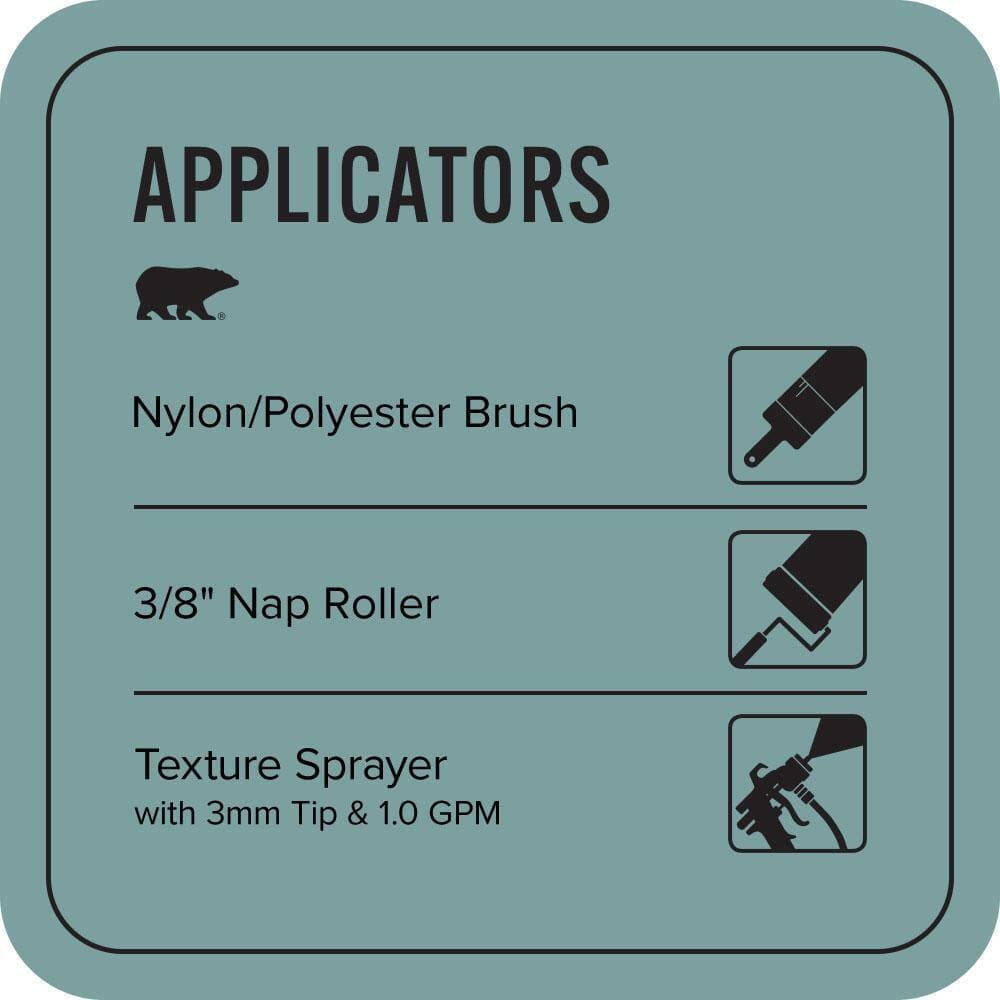 BEHR PREMIUM #S440-4 Textured Low-Lustre Enamel Interior/Exterior Porch and Patio Anti-Slip Floor Paint (4)