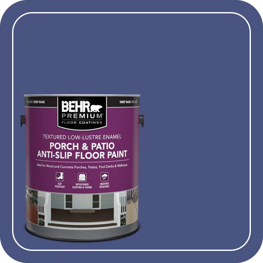 BEHR PREMIUM #PPU15-02 Textured Low-Lustre Enamel Interior/Exterior Porch and Patio Anti-Slip Floor Paint (1)