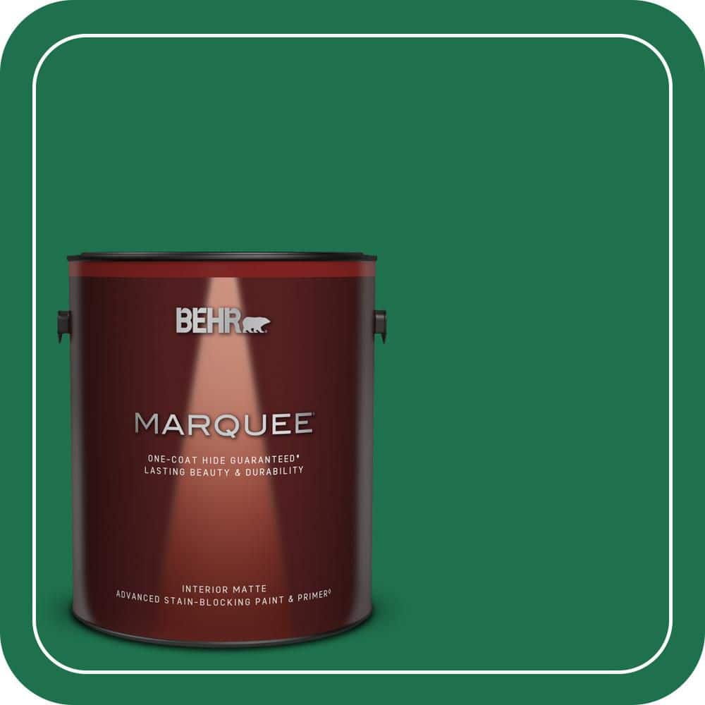BEHR MARQUEE 1 gal. #470B-7 Climbing Ivy Matte Interior Paint & Primer
