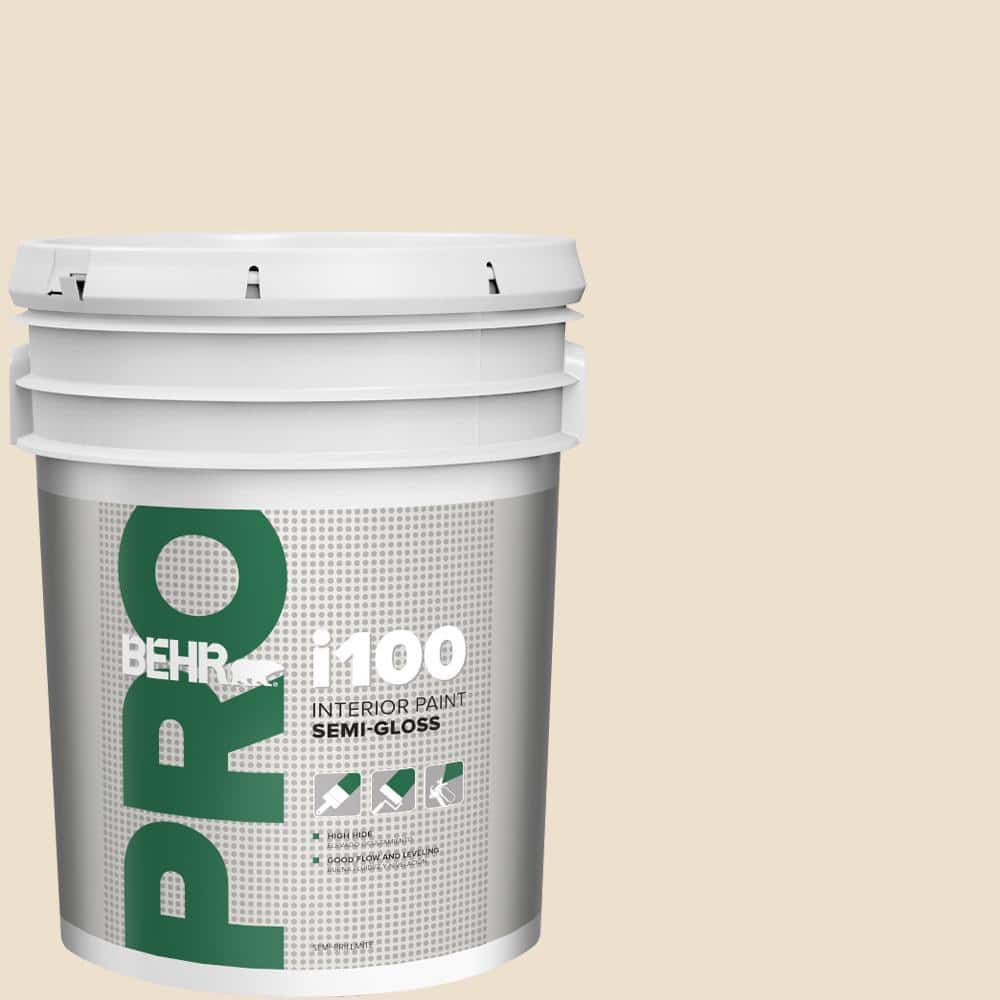 BEHR PRO 5 gal. #PPF-12 Sunny Gazebo Semi-Gloss Interior Paint (1)