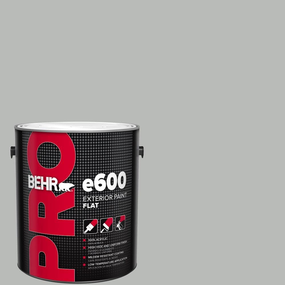 BEHR PRO 1 gal. #T18-19 Quiet Time Flat Paint (1)