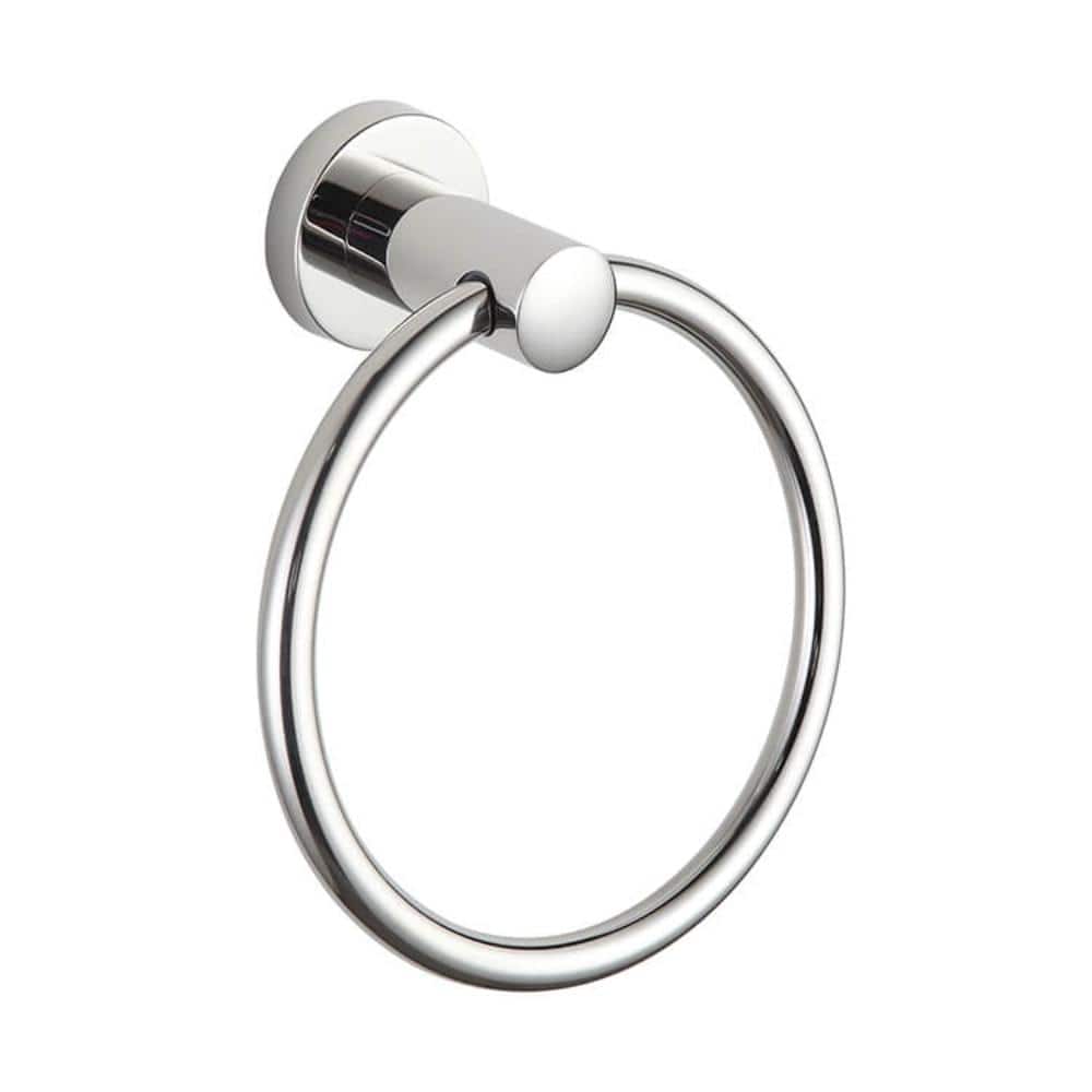 Nameeks General Hotel Wall Mounted Towel Ring in Chrome (1)