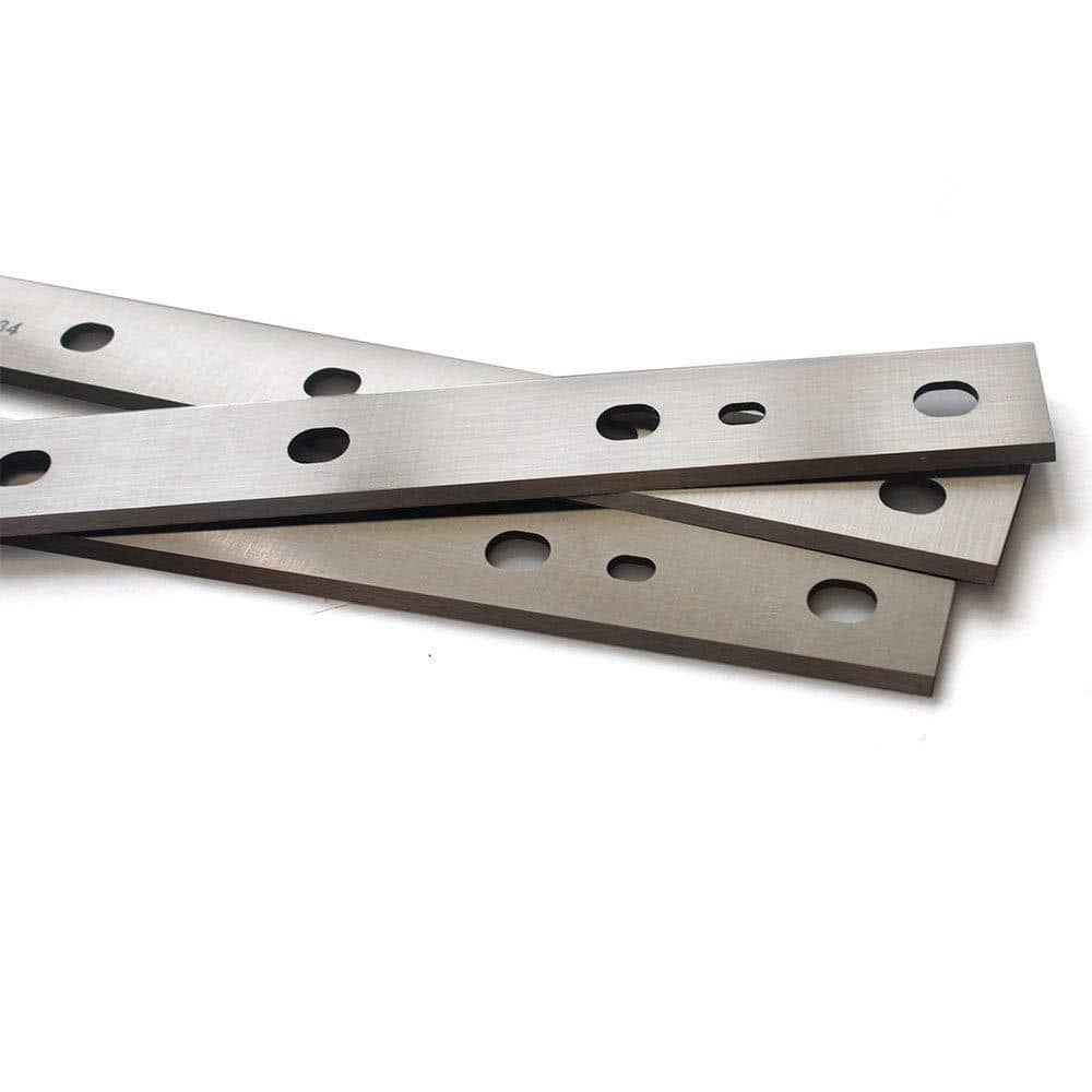 LAIFUCAM 12-1/2 in. High-Speed Steel Planer Blades with Dual Cutting Edges for DeWalt DW734 DW7342 3-Piece Pack (3)