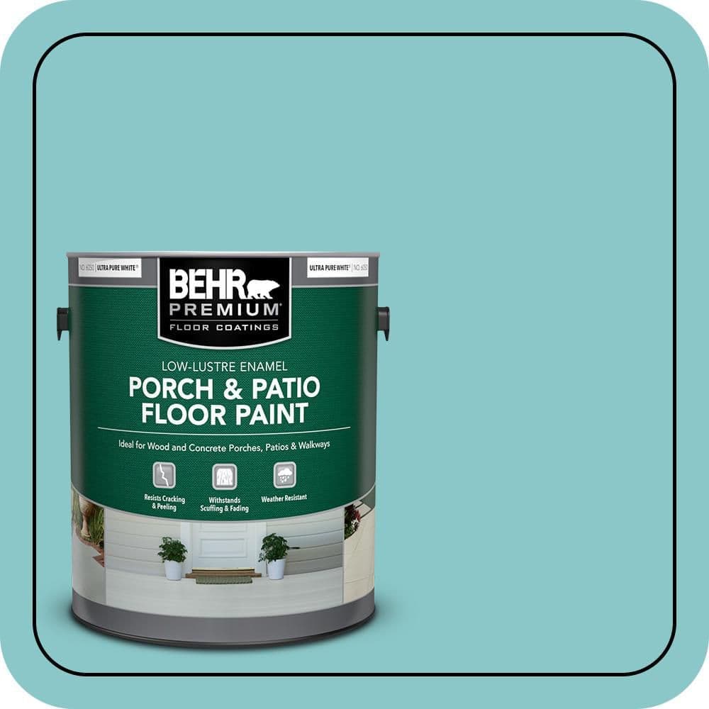 BEHR PREMIUM #510D-4 Textured Low-Lustre Enamel Interior/Exterior Porch and Patio Anti-Slip Floor Paint (1)