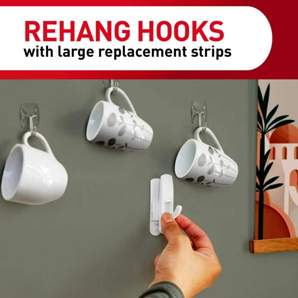 Command 5 lbs. Large Foam Replacement Strips, 8 Strips (3)