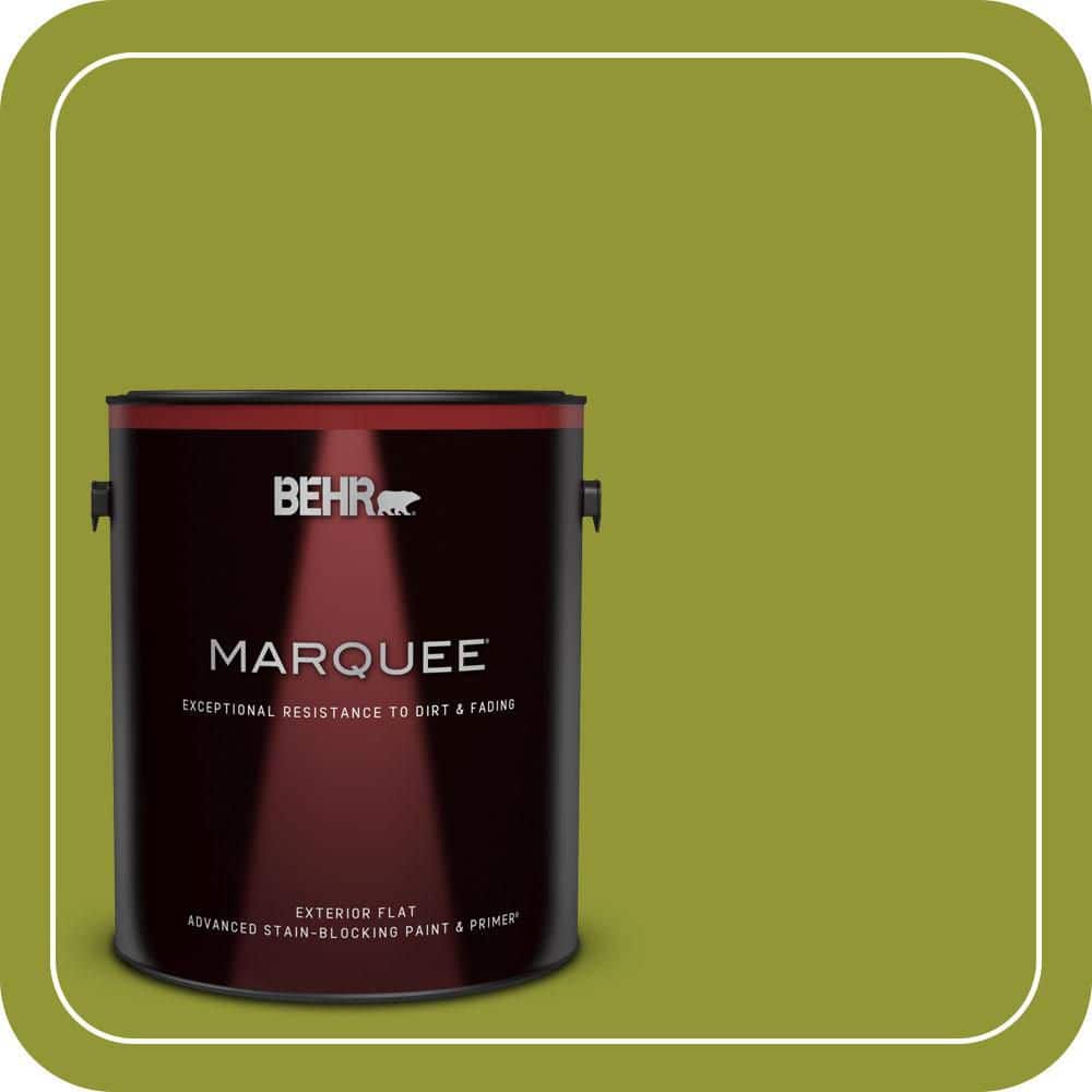 BEHR MARQUEE 1 gal. #S-H-410 Appletini Flat Exterior Paint & Primer (1)