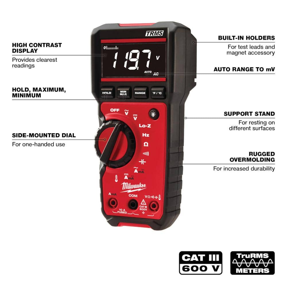 Milwaukee Electricians Combo Kit (3)