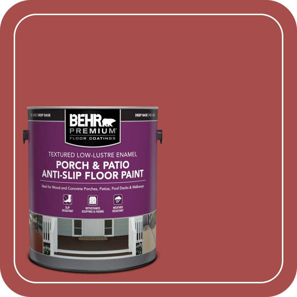 BEHR PREMIUM #HDC-CL-09 Textured Low-Lustre Enamel Interior/Exterior Porch and Patio Anti-Slip Floor Paint (1)
