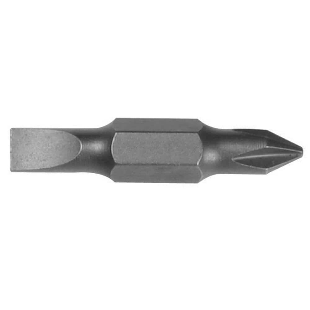 Klein Tools #1 Phillips - 3/16 Inch Slotted Replacement Bits (1)