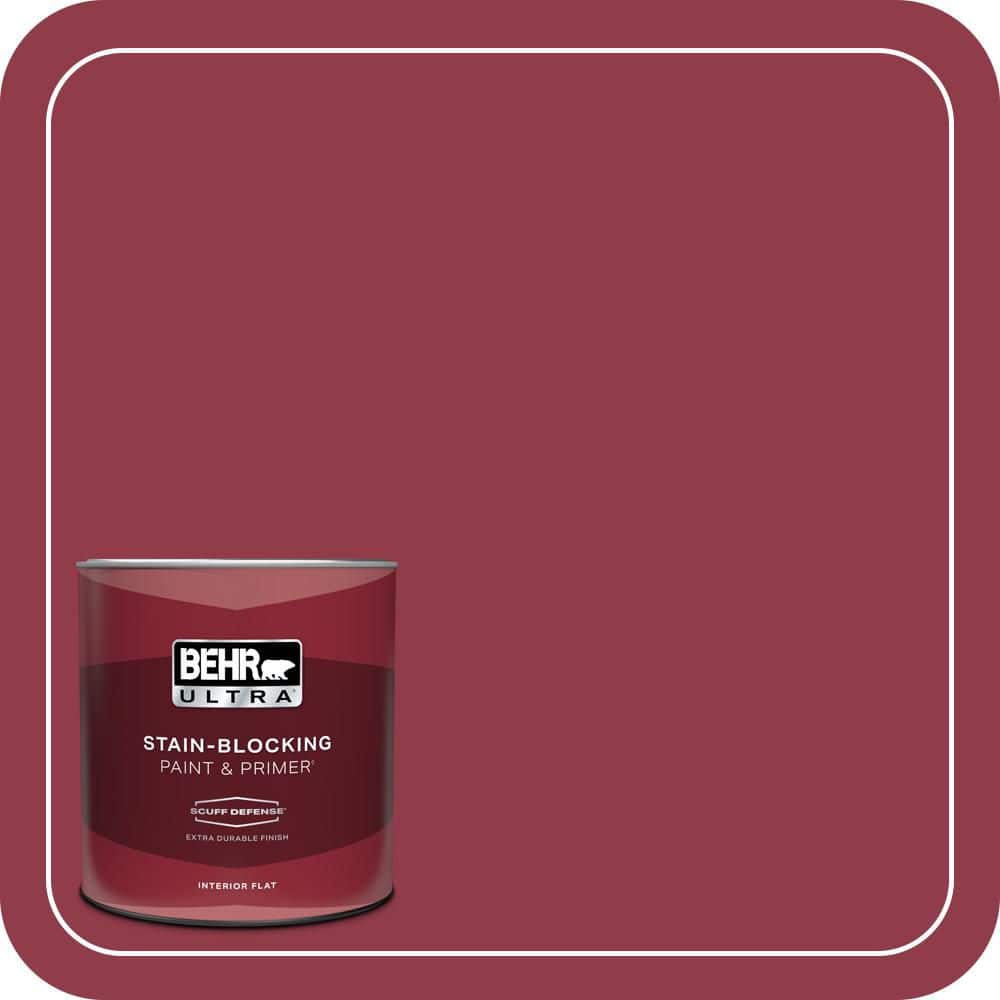 BEHR ULTRA 1 qt. #S-G-130 Luscious Extra Durable Flat Interior Paint & Primer