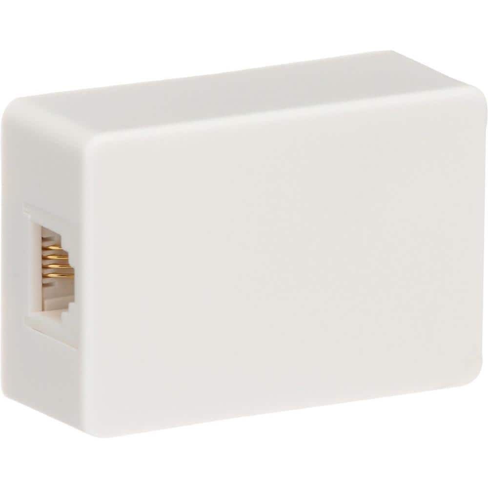 Zenith Surface Mount RJ11 Jack White