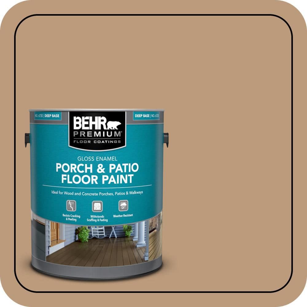 BEHR PREMIUM 1 gal. #MQ2-03 Key To The City Gloss Enamel Interior/Exterior Porch and Patio Floor Paint
