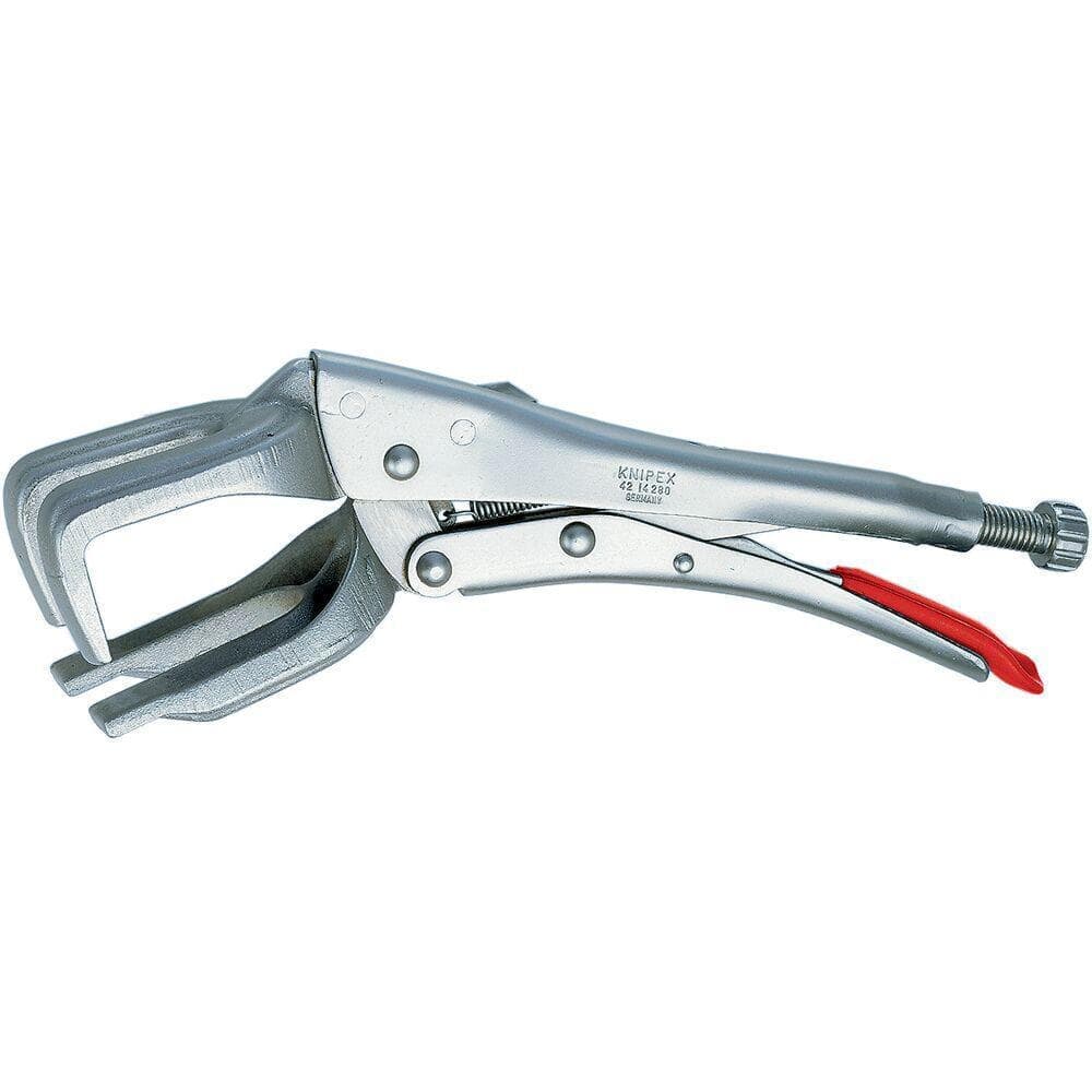 KNIPEX 11 in. Locking Pliers-Welding Jaws (1)