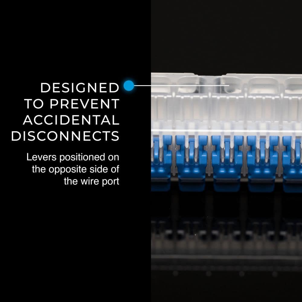 IDEAL In-Sure Lever Wire Connector, 12 AWG, 5-Port Bag of 10 (3)
