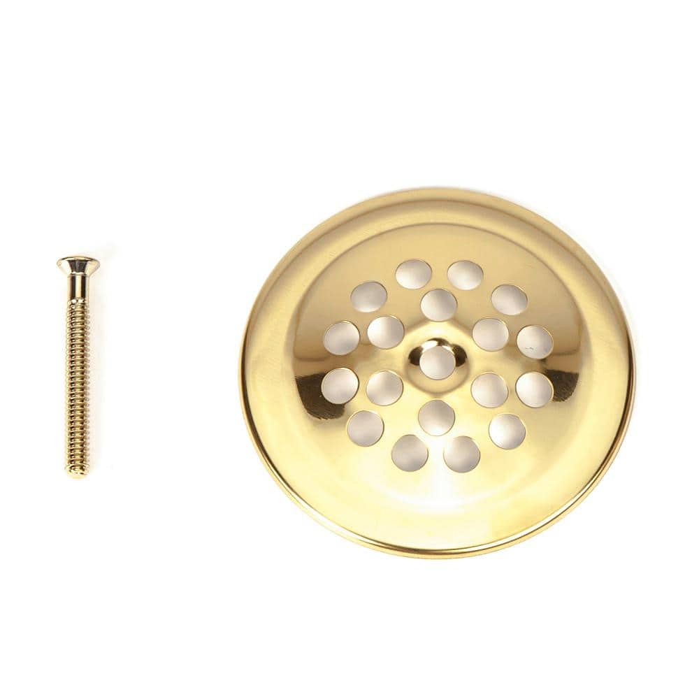 PF WaterWorks Bathtub/Bath Tub Shoe Grid/Strainer Cover 2-7/8 in. with Matching Screw for use with Trip Lever Style Drain Assembly (1)