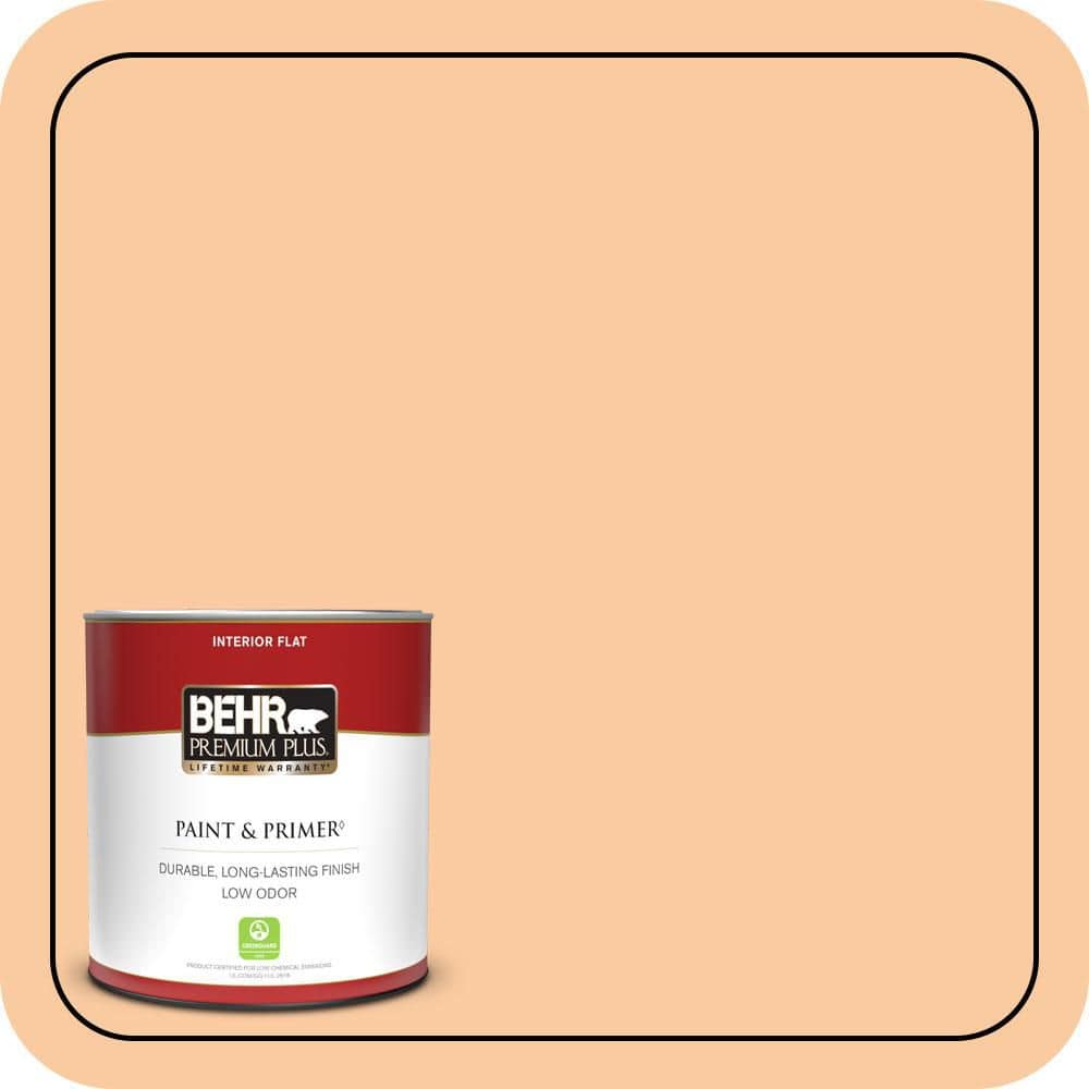 BEHR PREMIUM PLUS #290C-3 Chai Latte Enamel Low Odor & Primer