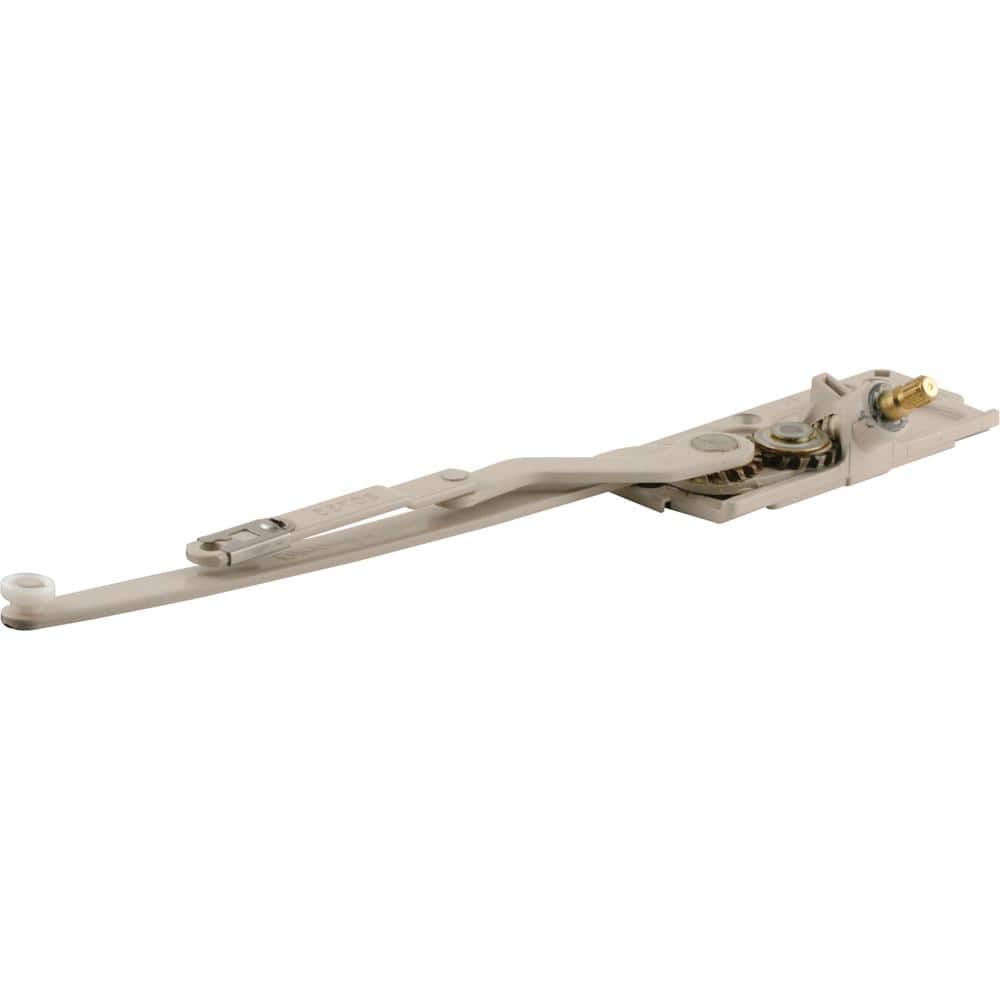 Prime-Line 10-3/4 in., Diecast, Left Hand Casement Dual Arm Operator with Stud Bracket (1)