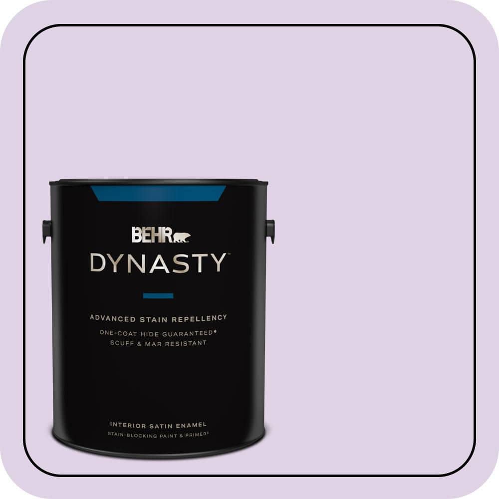 BEHR DYNASTY 1 gal. #M570-2 Monologue Satin Enamel Interior Stain-Blocking Paint & Primer