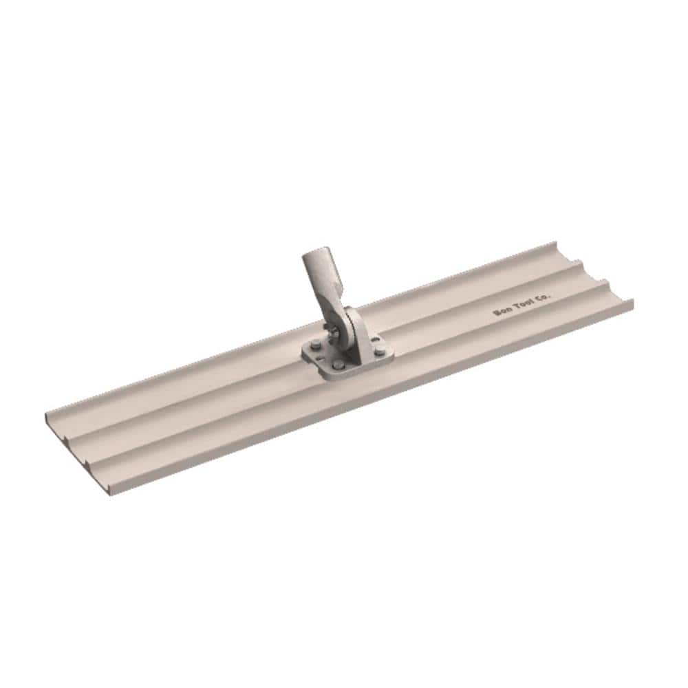 Bon Tool 36 in. x 8 in. Magnesium Bull Float Square End Universal Bracket