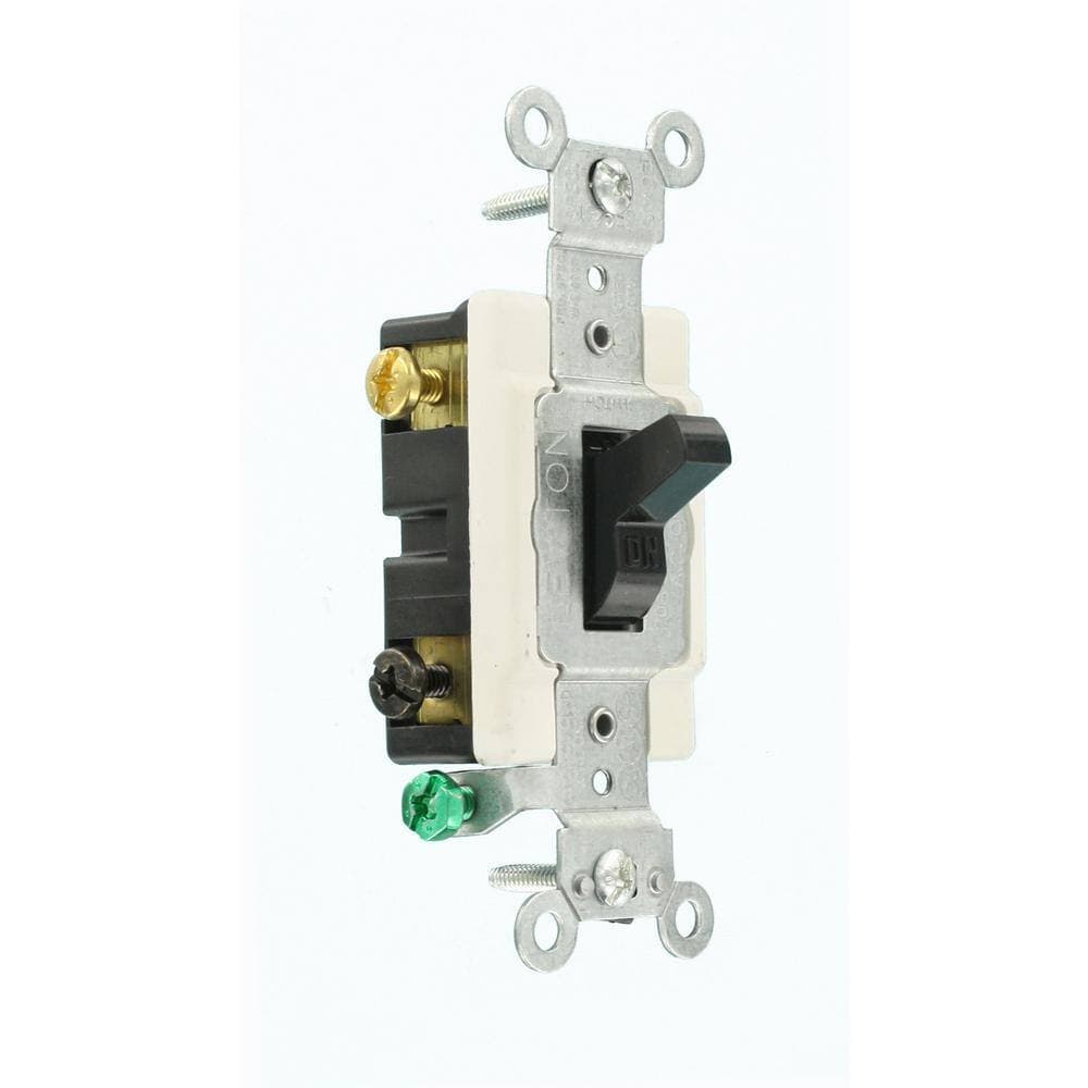Leviton Amp Commercial Grade 3-Way Toggle Switch (2)