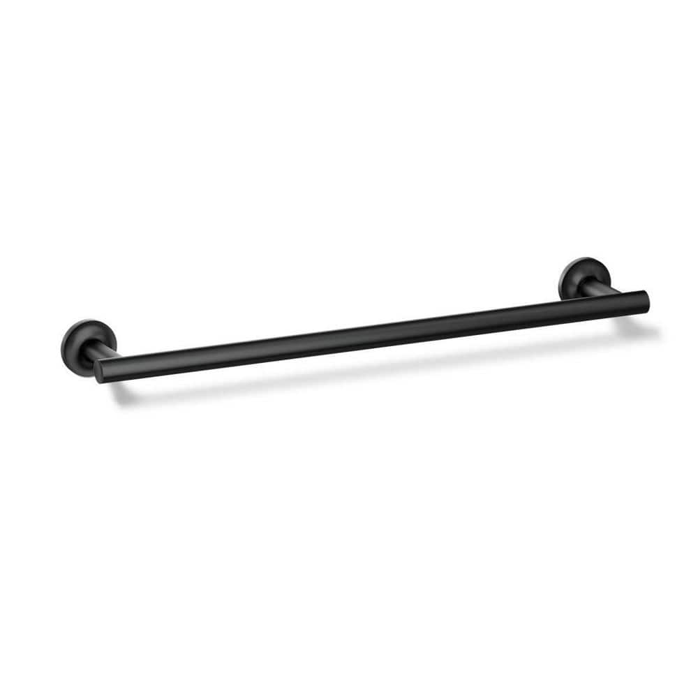 KOHLER Purist 18 in. Towel Bar in Matte Black (1)