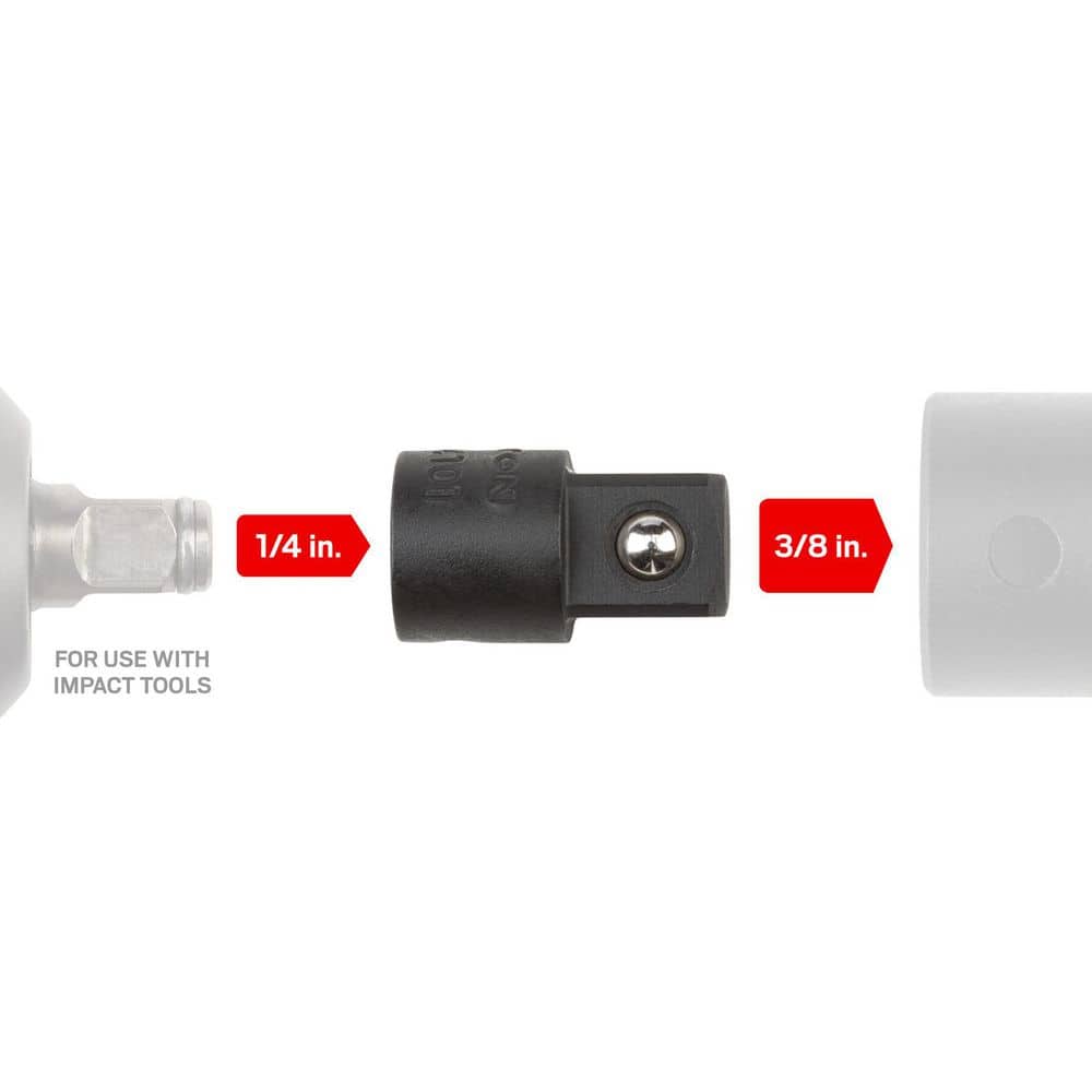 TEKTON 1/4 in. Drive (F) x 3/8 in. (M) Impact Adapter (3)