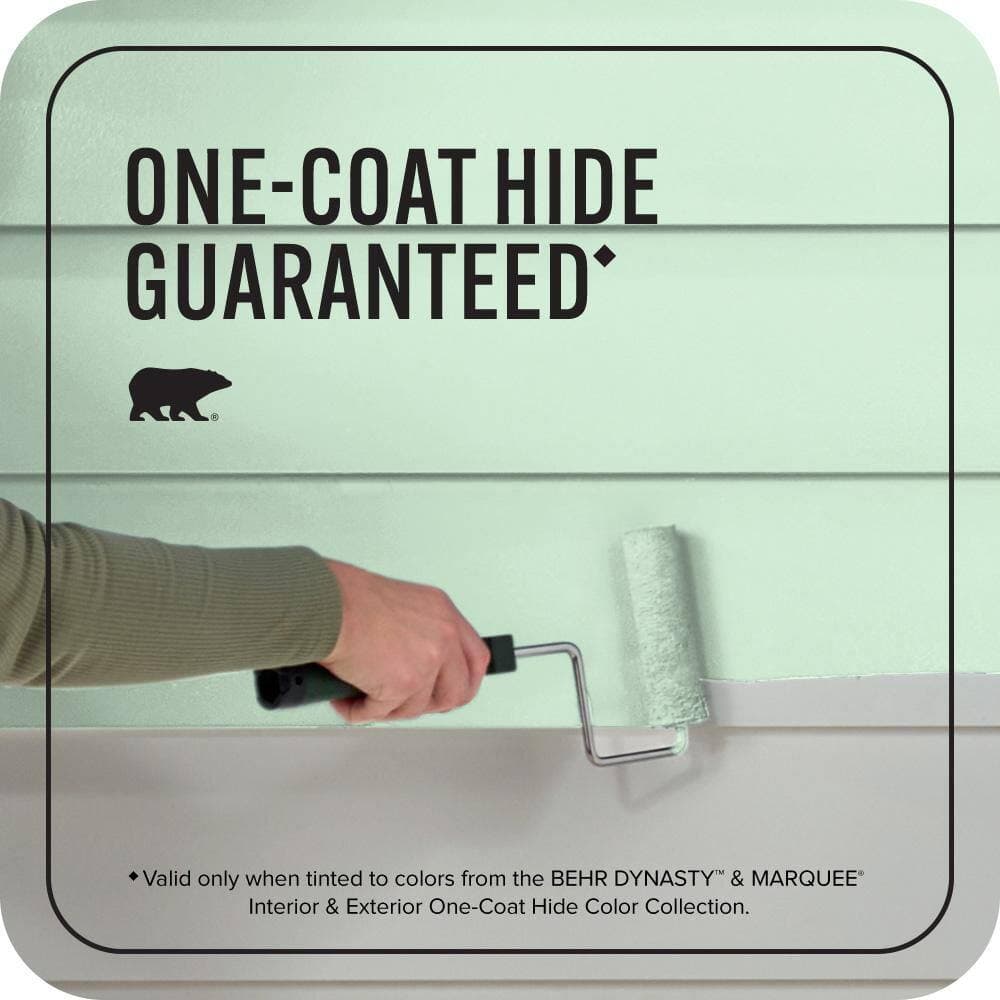 BEHR MARQUEE 1 gal. #P400-2 End of the Rainbow Flat Exterior Paint & Primer (3)