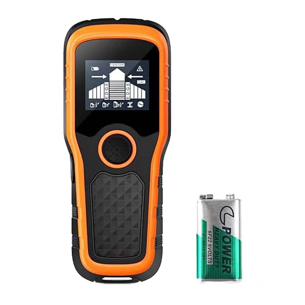 Unbranded Stud Finder Wall Scanner with Smart Chip Sensor HD LCD Display Audio Alarm 5 in 1 Wood Metal Live Wire Detection