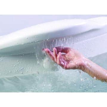 Aquatic Infinity 2 - 70 in. Oval Drop-In Air Bath/Whirlpool Bathtub Acrylic Reversible Drain with Heater in Biscuit (3)