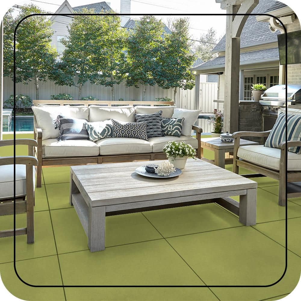 BEHR PREMIUM #P360-5 Textured Low-Lustre Enamel Interior/Exterior Porch and Patio Anti-Slip Floor Paint (3)