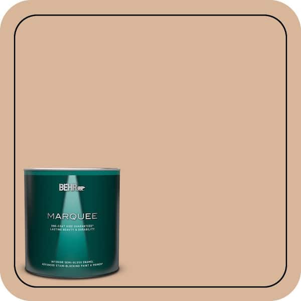 BEHR PREMIUM PLUS #ECC-40-1 Canewood Enamel Low Odor & Primer (2)