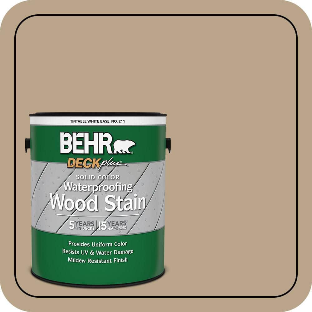 BEHR DECKplus #710D-4 Color Waterproofing Exterior Wood Stain