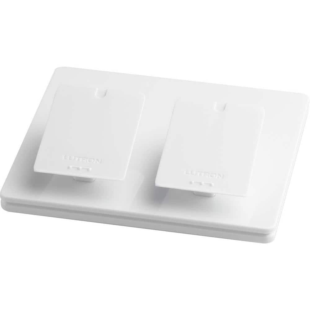 Lutron Caseta Dual Pedestal for Pico Remotes, (L-PED2-WH) (3)