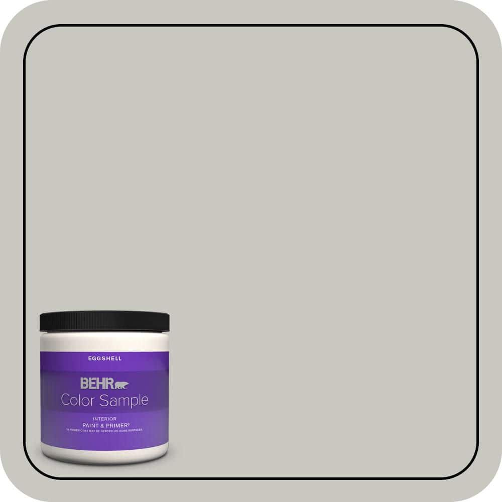BEHR PREMIUM PLUS #N360-2 Silver Marlin Enamel Low Odor & Primer (1)