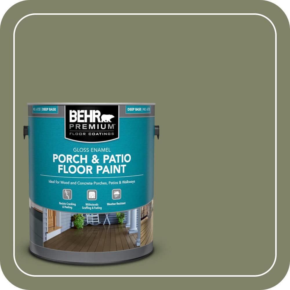 BEHR PREMIUM 1 gal. #S380-6 Ecological Gloss Enamel Interior/Exterior Porch and Patio Floor Paint