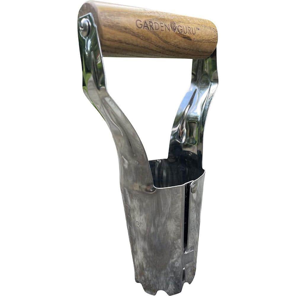 GARDEN GURU Eco Bulb Planter-100% Recycled Stainless Steel